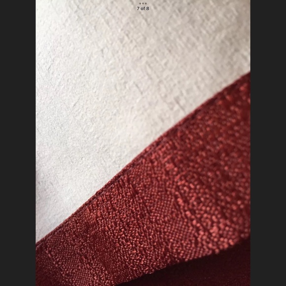 NWOT Set of 2 Ellery Homestyles Curtain Panels Burgundy Rod Pocket 41 x 84 New - Picture 8 of 14